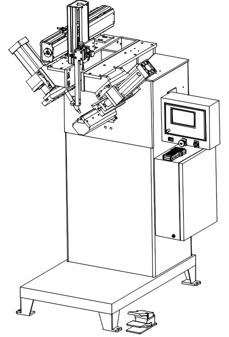 圆角数控焊接专机-線(xiàn)条图